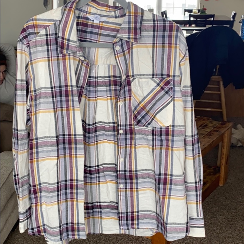 Cute oversized flannel